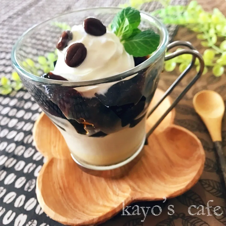 カフェプリン&ゼリー♪|kayopyさん