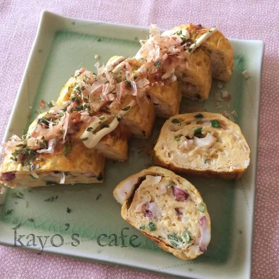 たこ焼き風♪卵焼き|kayopyさん