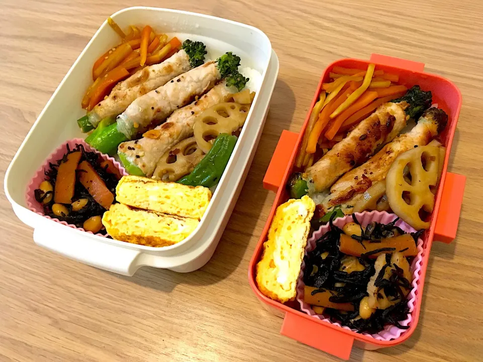 Snapdishの料理写真:スティックセニョールの肉巻き
 #お弁当|ひーさん