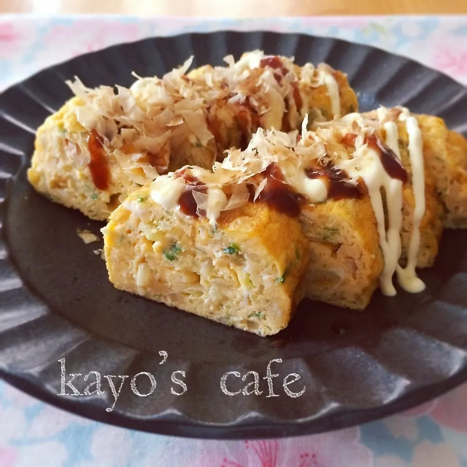 お好み焼き風卵焼き♡|kayopyさん