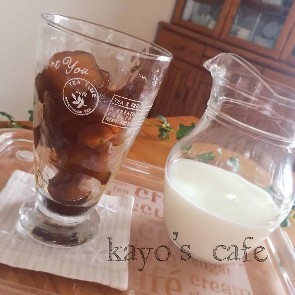 Snapdishの料理写真:今年も氷コーヒー♪|kayopyさん