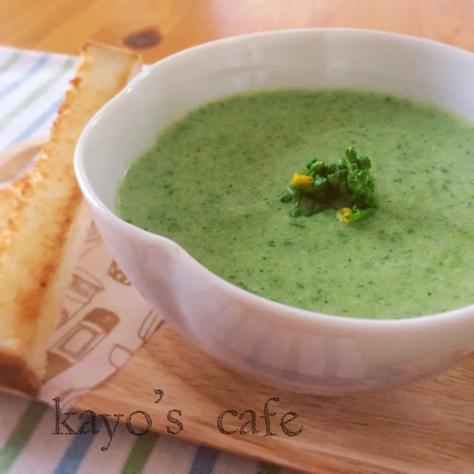 菜の花のポタージュ♪|kayopyさん