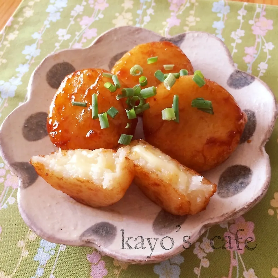 チーズ入り芋餅♪|kayopyさん