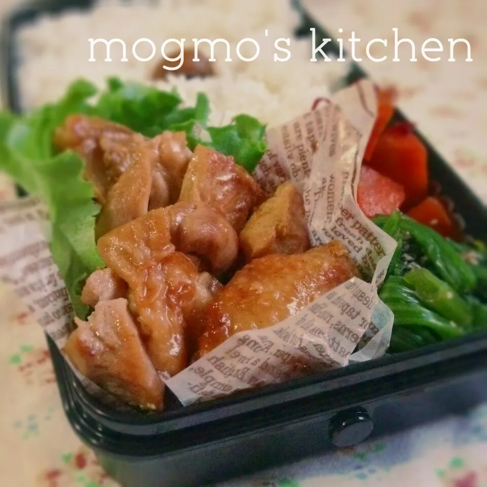 チキンのレモンソテー♪主人のお弁当|mogmoさん