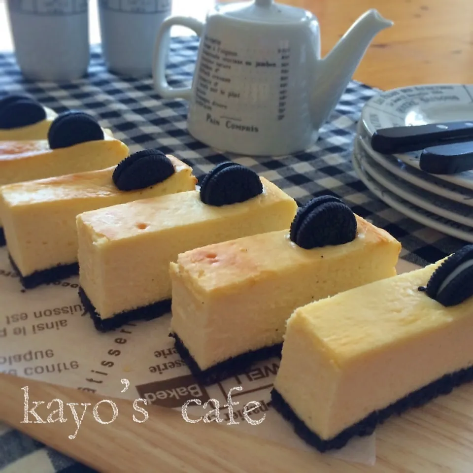 オレオチーズケーキ♪|kayopyさん