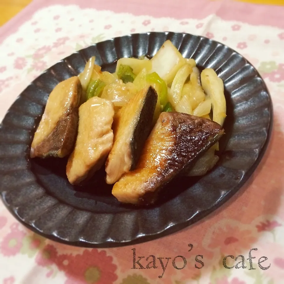 ☆魚活☆ぶりのくわ焼き♪|kayopyさん