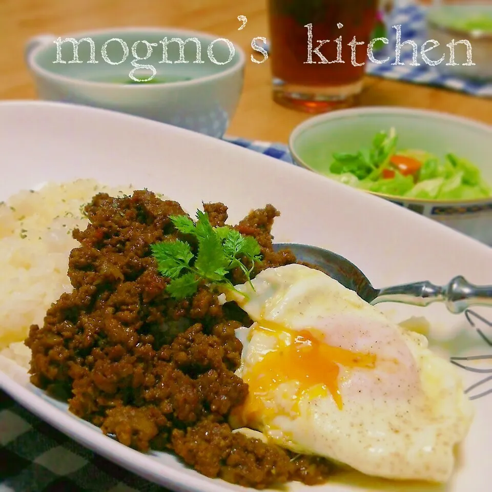 カレー粉を使って本格的な味♪シンプル&簡単♪キーマカレー|mogmoさん