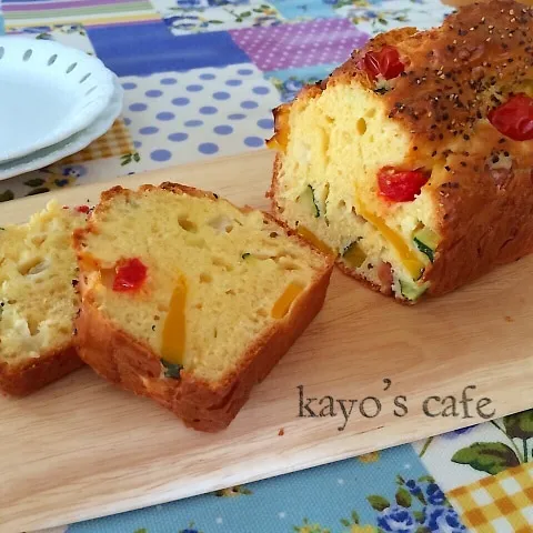 ホットケーキミックスで♪かぼちゃ入りケークサレ|kayopyさん