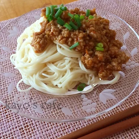 カレーミートソースそうめん♪|kayopyさん