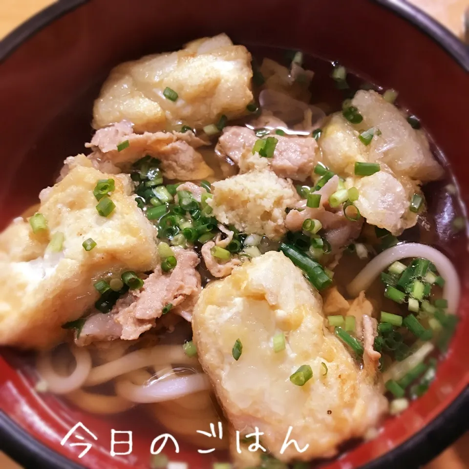 揚げだし肉うどん⭐︎|kaokaoさん