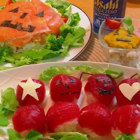 ハッピーハロウィン⭐︎お寿司パーティー|kaokaoさん