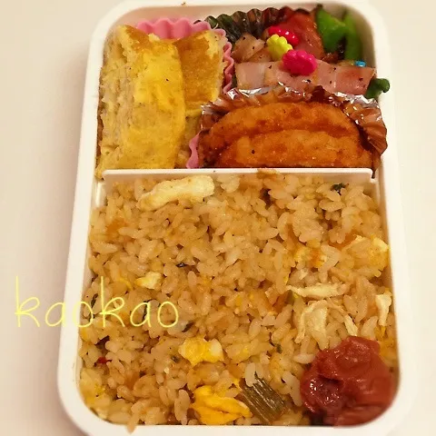 Snapdishの料理写真:息子弁当|kaokaoさん