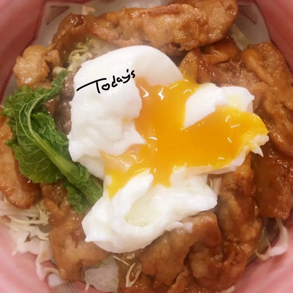 甘辛醤油ぶた丼|しゃおろんさん