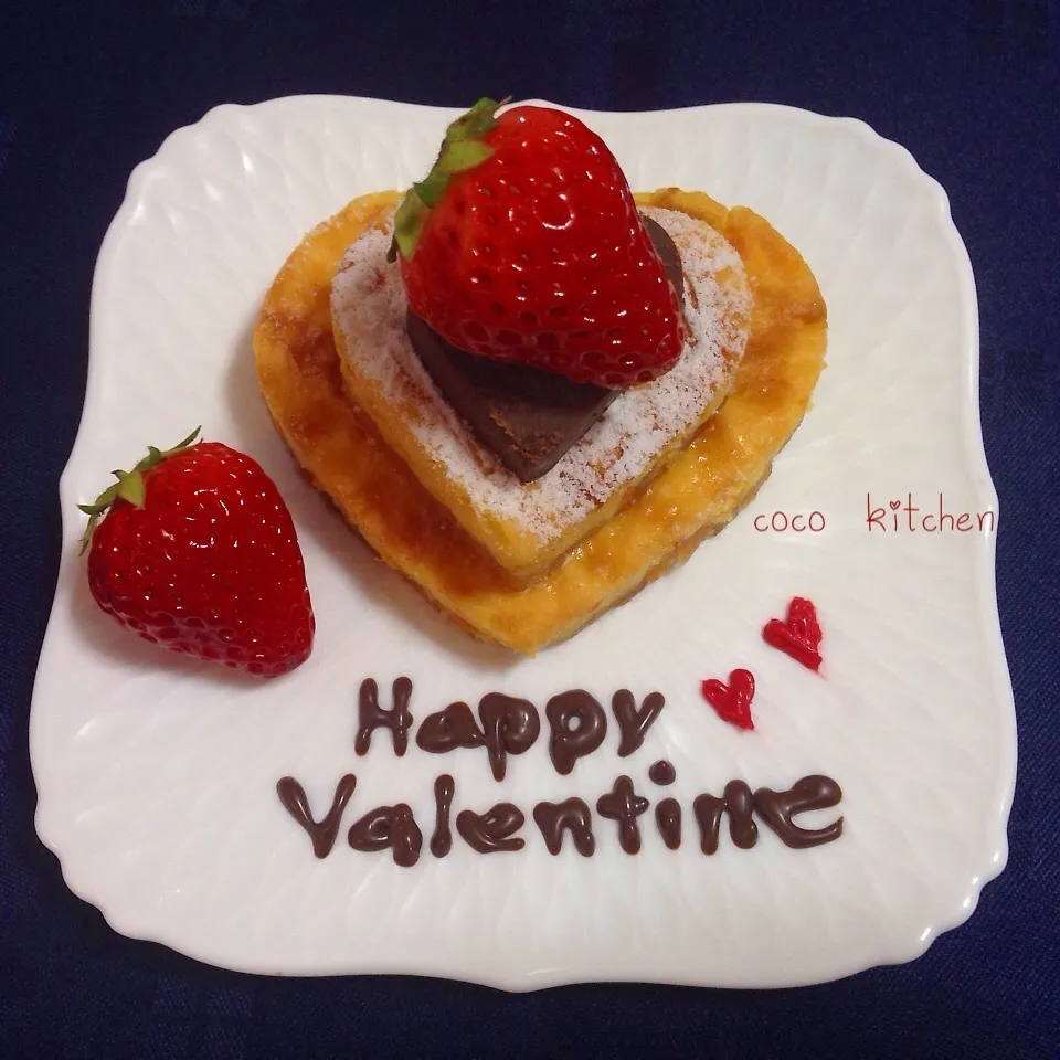 Snapdishの料理写真:混ぜるだけ☆『ホワイトチョコチーズケーキ』ホワイトデーにも♡|ココキッチンさん