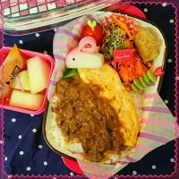 Snapdishの料理写真:高1娘のお弁当115♡|kumiさん