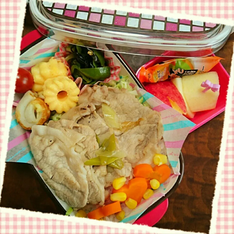 Snapdishの料理写真:高1娘のお弁当48♡|kumiさん