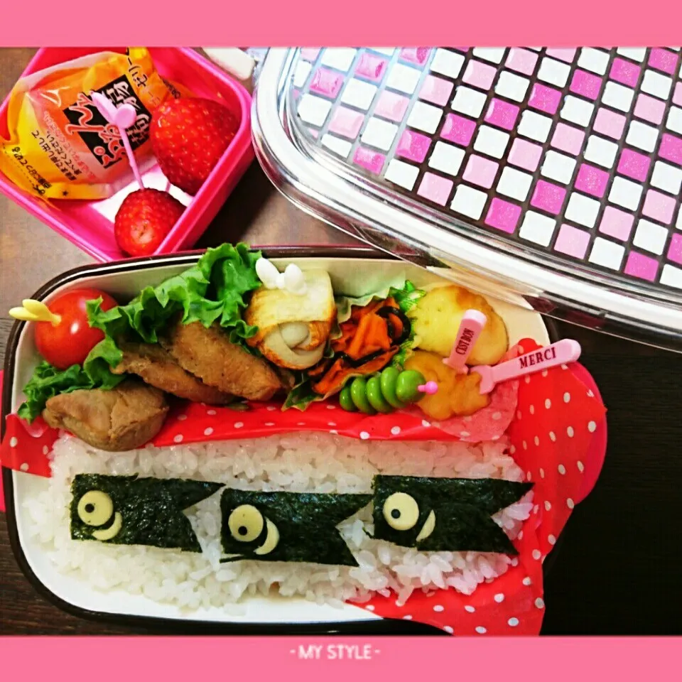 高1娘のお弁当18♡|kumiさん