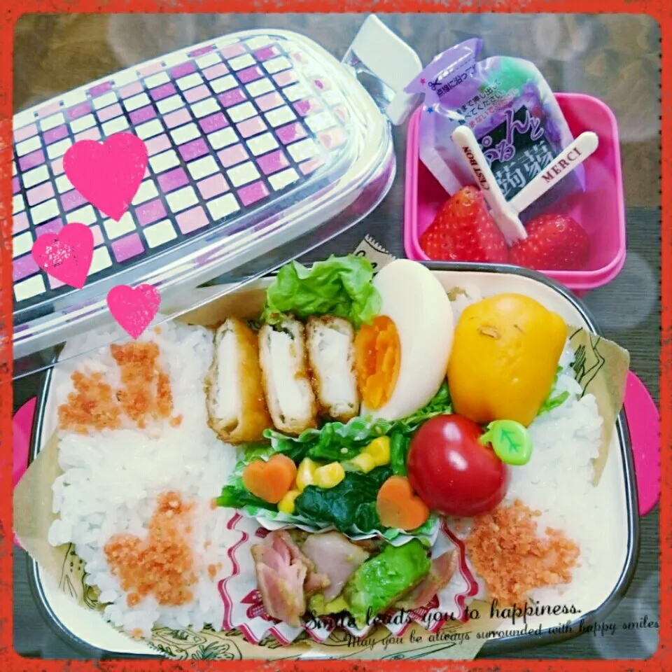 高1娘のお弁当5♡|kumiさん