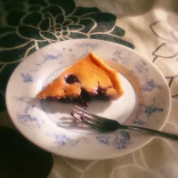 Snapdishの料理写真:しゃなママさんのブルーベリーチーズケーキ♡|lauleaさん