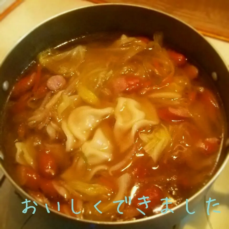 水餃子入り野菜スープ♪|MaSaMiさん