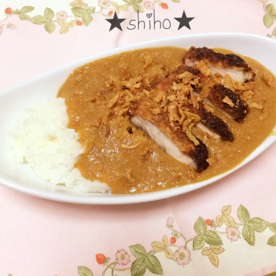 Snapdishの料理写真:楽々ミキサーカレー(о´∀`о)|Sさん