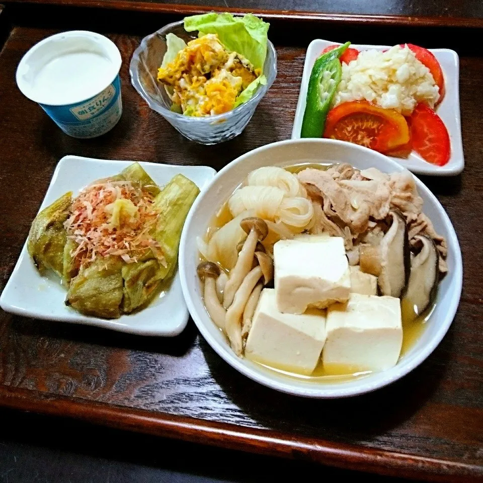 夕食🌃🍴 肉豆腐|ひなちゃんさん