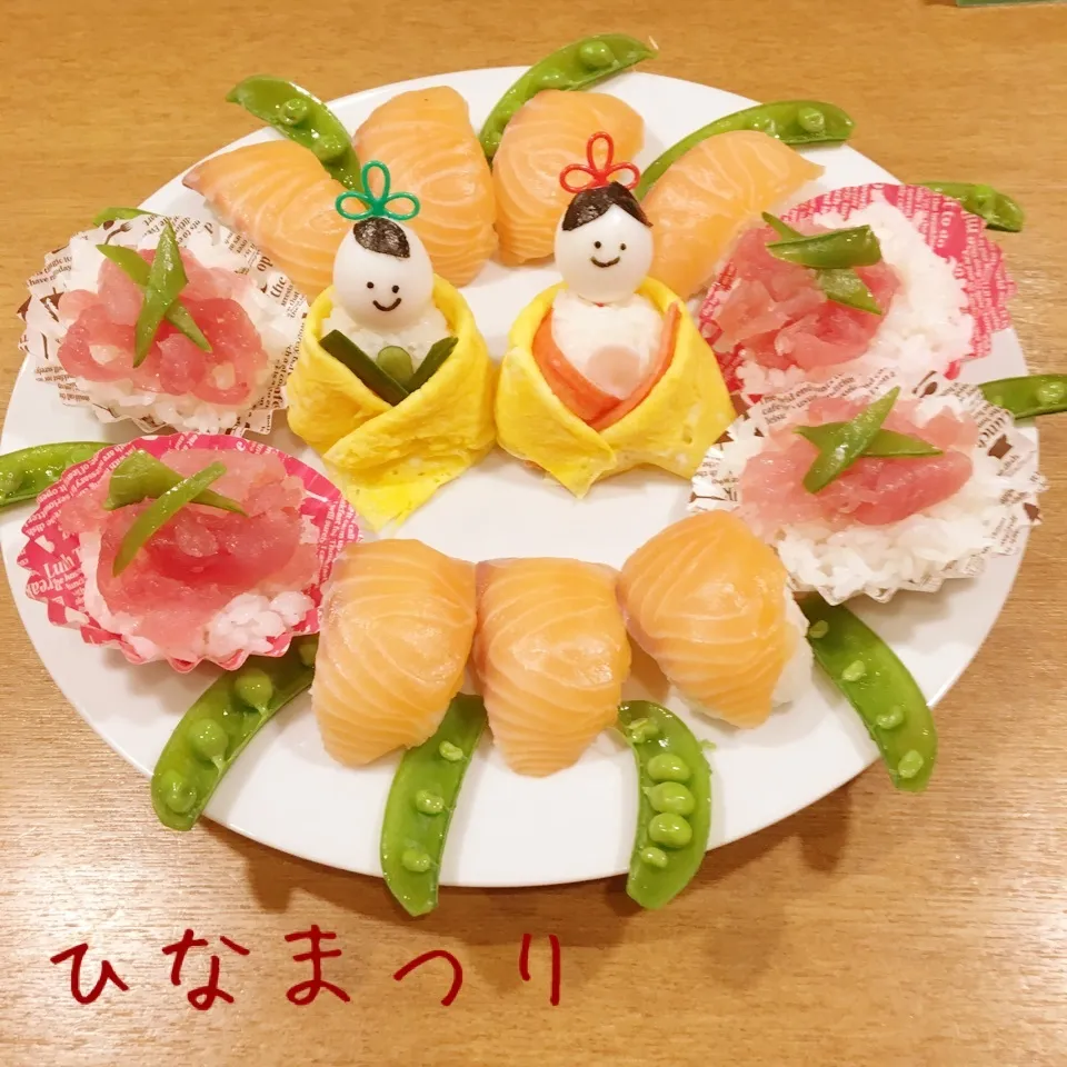 Snapdishの料理写真:ひなまつり|mama+mさん