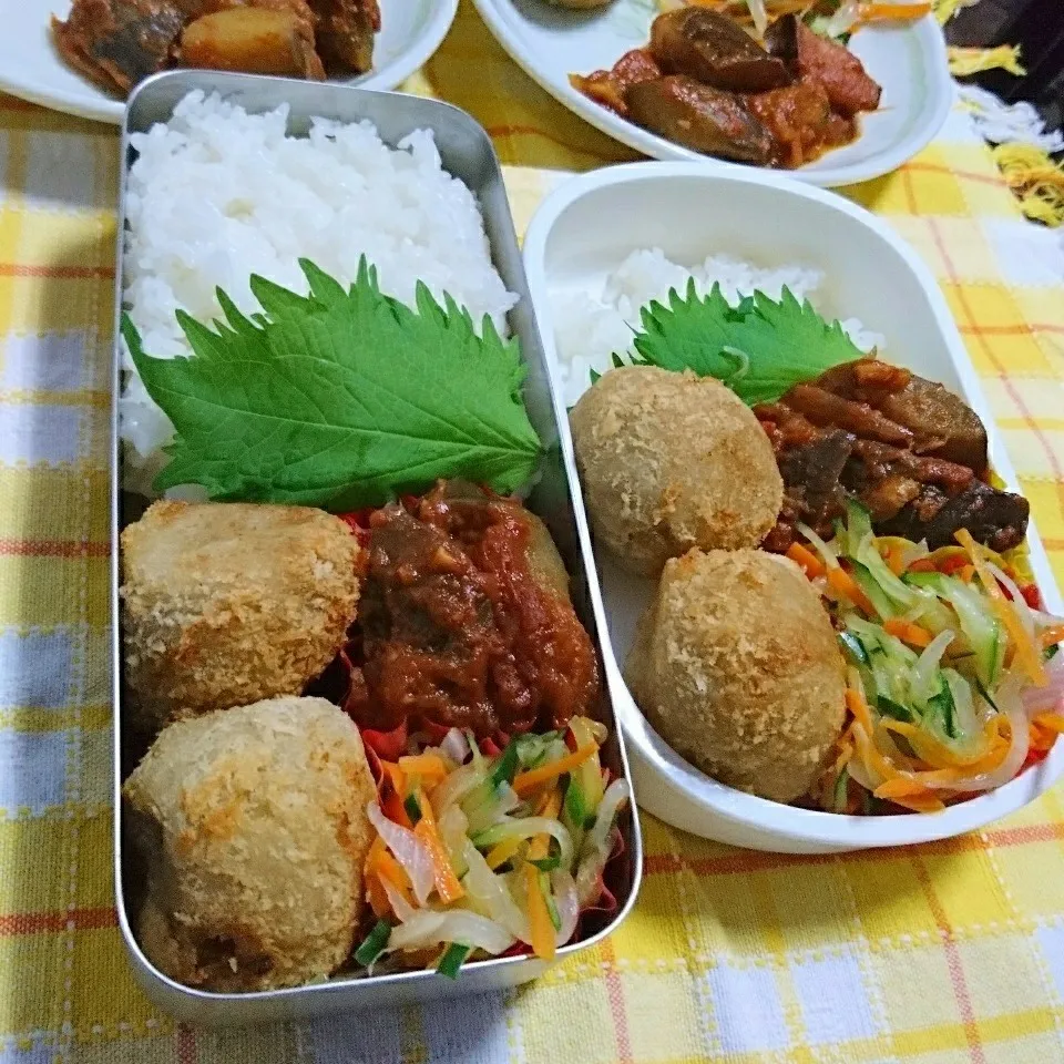 カレーコロッケ弁当🍱|ひなちゃんさん