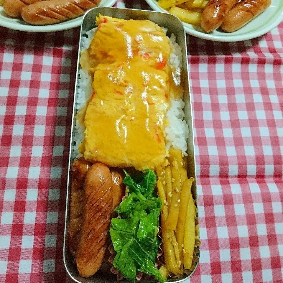 天津飯弁当🍱|ひなちゃんさん