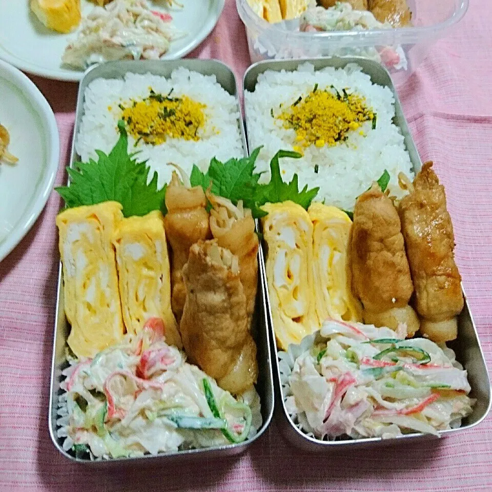 Snapdishの料理写真:もやし生姜の肉巻き弁当🍱|ひなちゃんさん