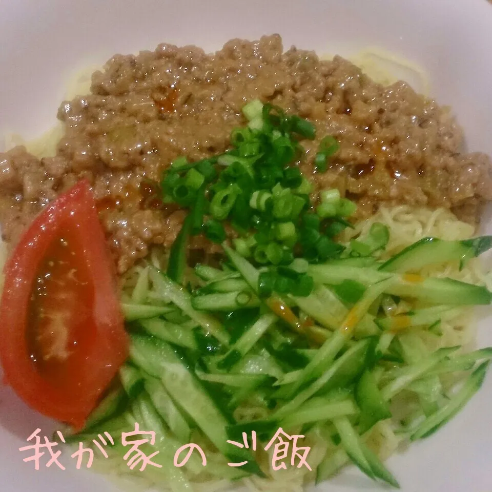 Snapdishの料理写真:我が家の肉味噌麺|mama+mさん