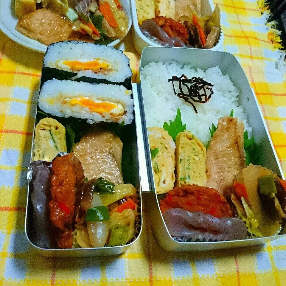 Snapdishの料理写真:おにぎらず弁当🍱|ひなちゃんさん