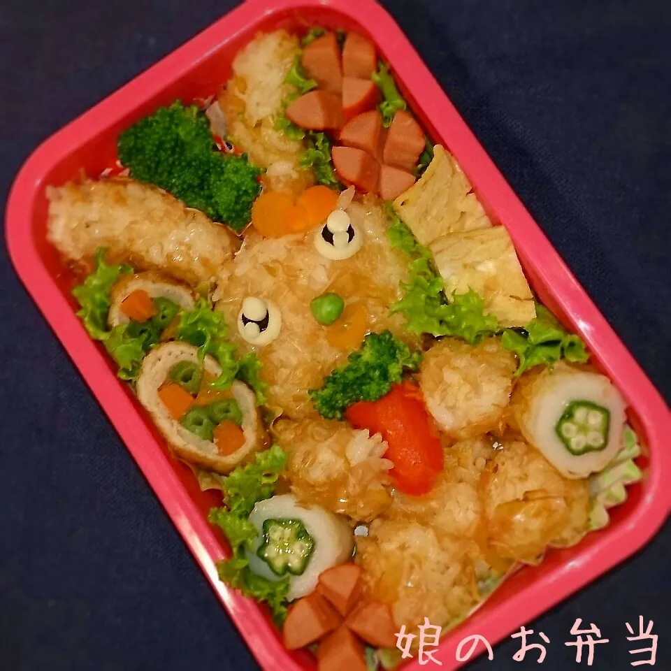 Snapdishの料理写真:ふわふわ☆うさぎちゃん弁当|mama+mさん