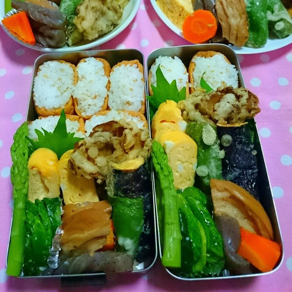 ごまいなり寿司弁当🍱|ひなちゃんさん