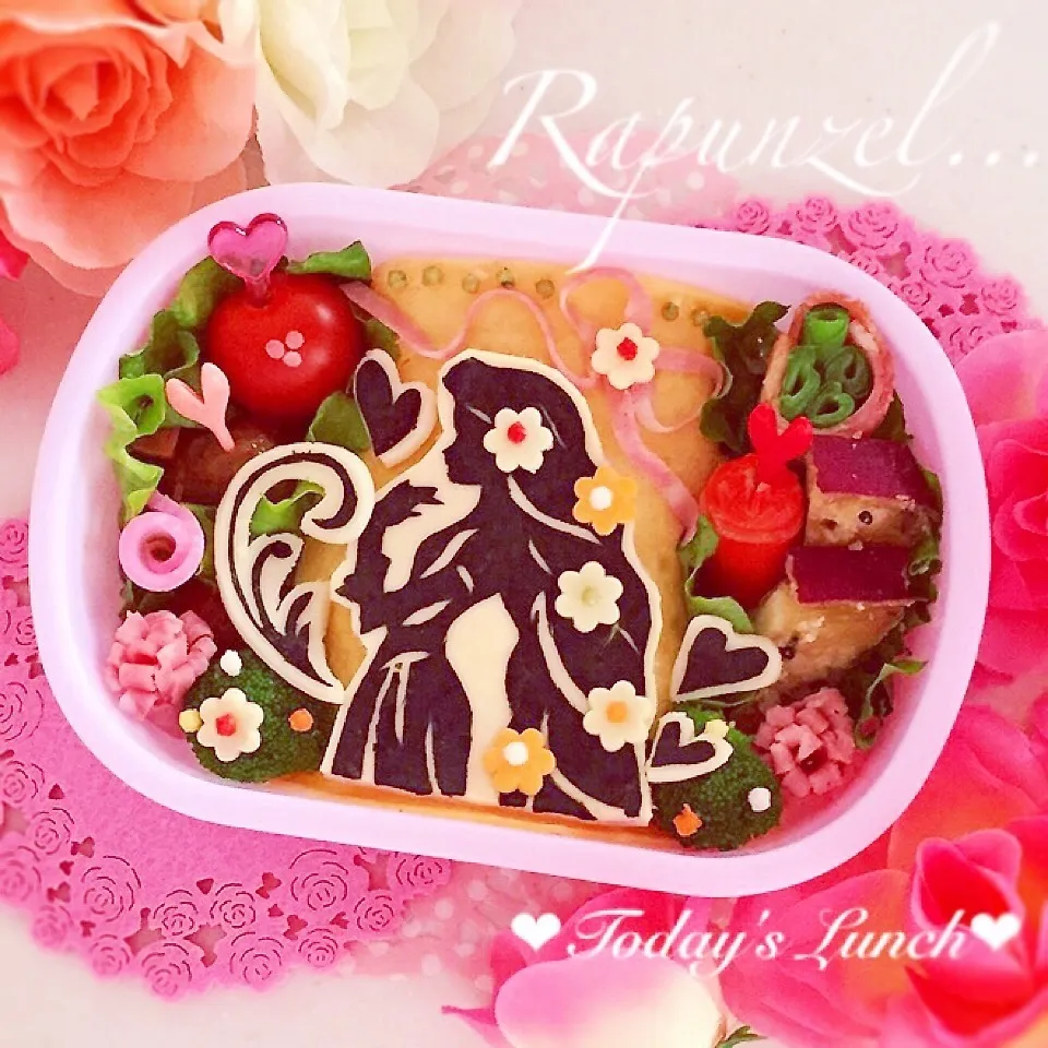 Rapunzel in love…♡バレンタイン弁当♡|usacoさん