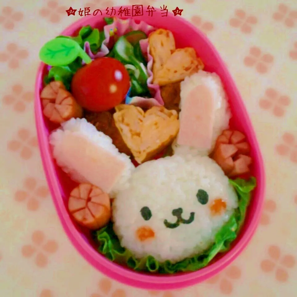 モフィ風うさちゃん弁当♪|usacoさん