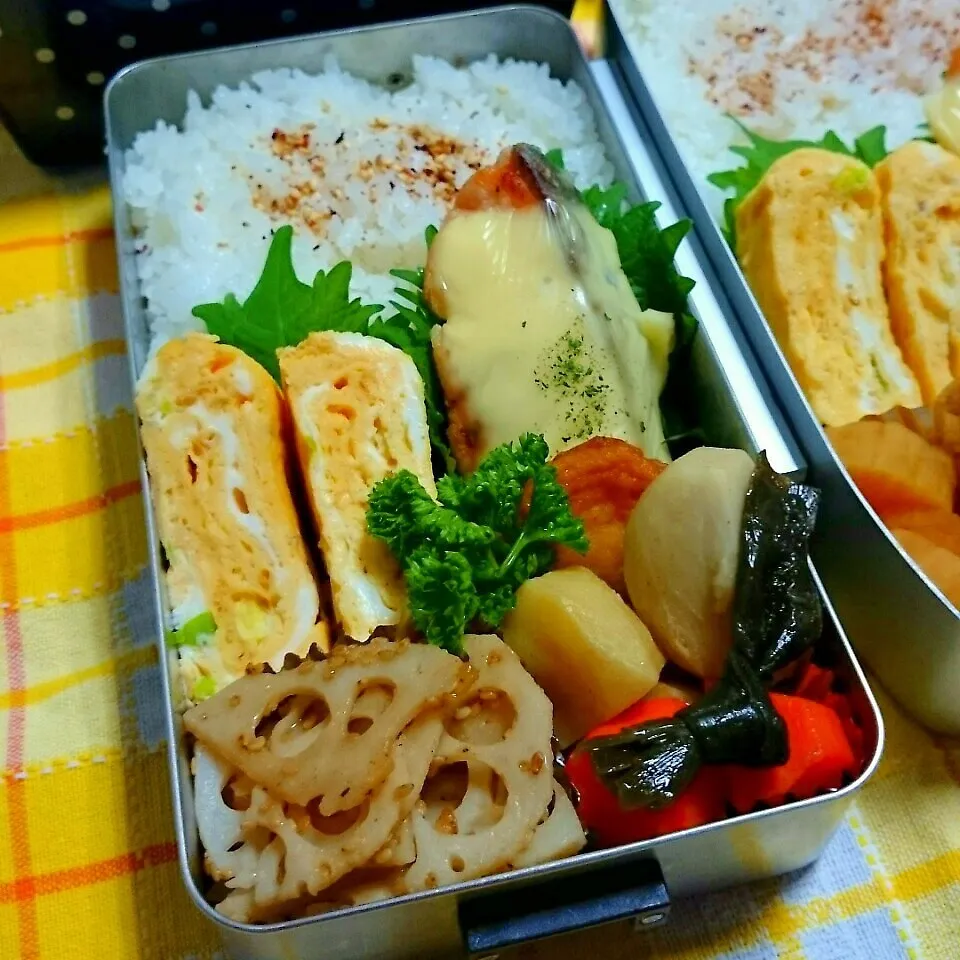 生鮭のチーズ焼き弁当|ひなちゃんさん