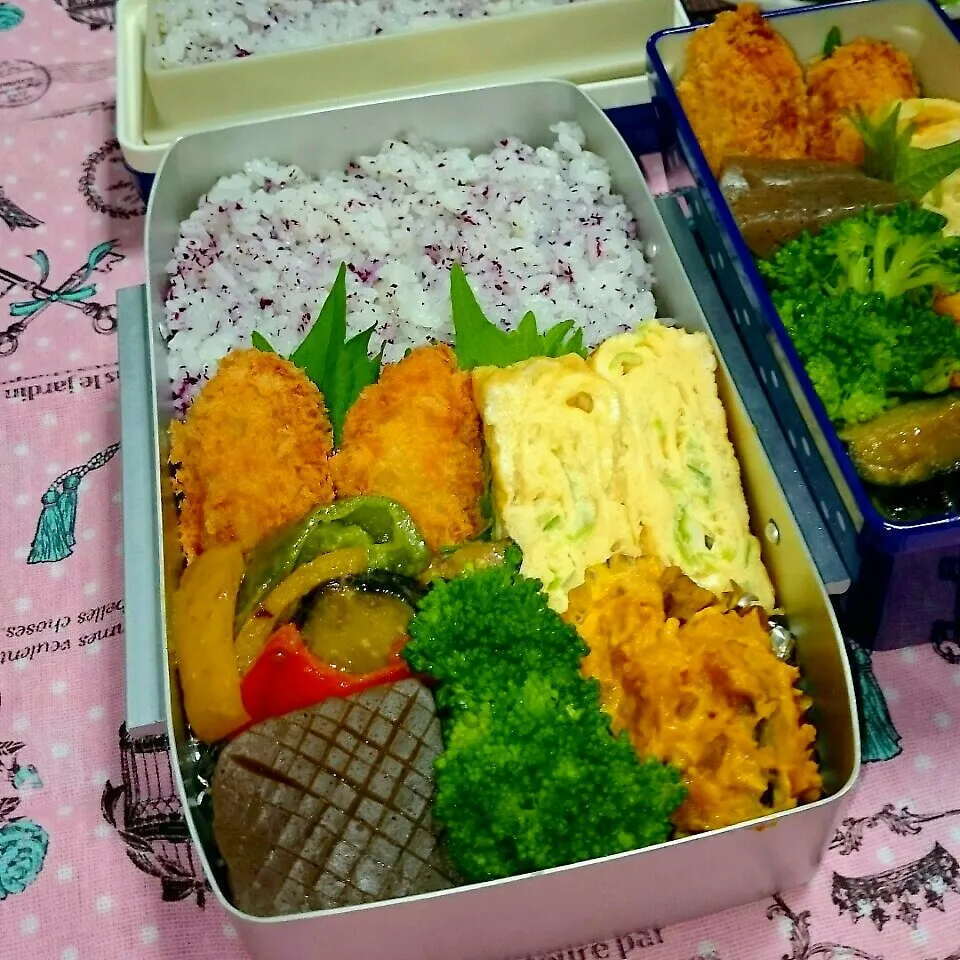 カキフライ弁当。|ひなちゃんさん