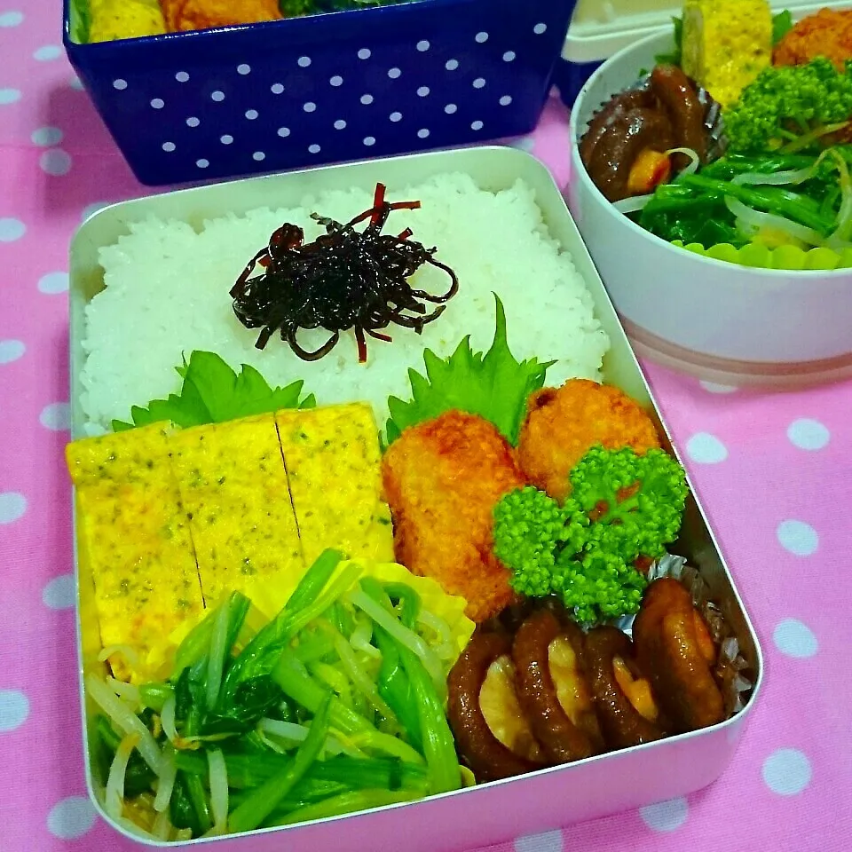 カレーコロッケ弁当。|ひなちゃんさん