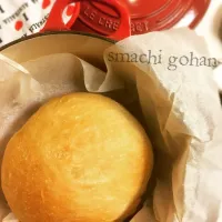 Snapdishの料理写真:こねないパン🍞|まち＊さん