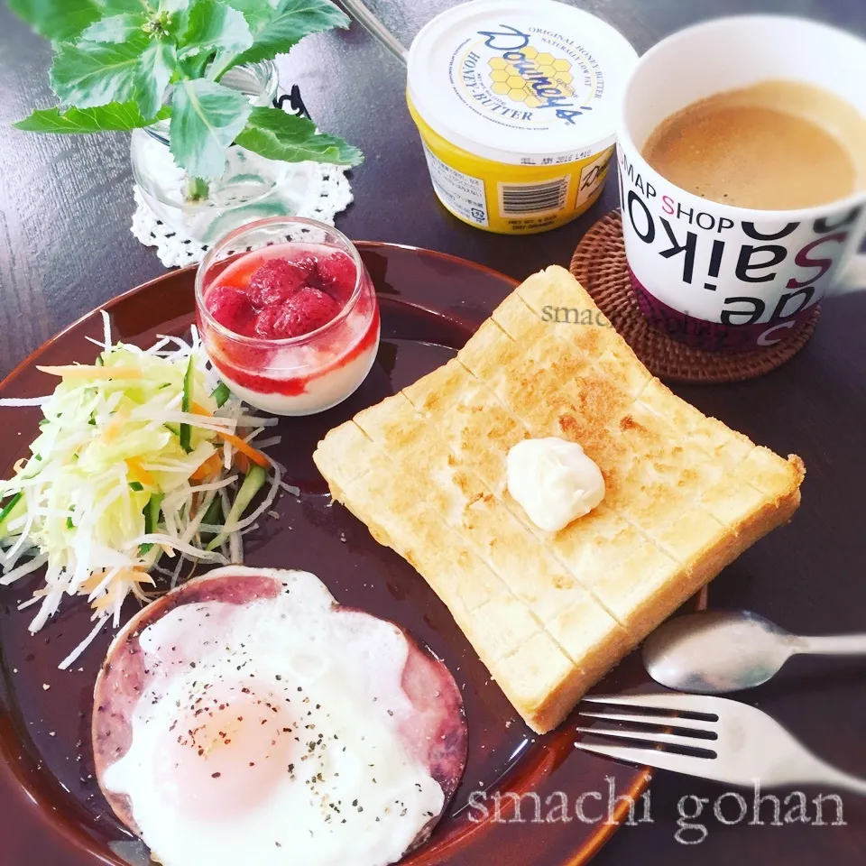 Snapdishの料理写真:朝ごはん＊|まち＊さん