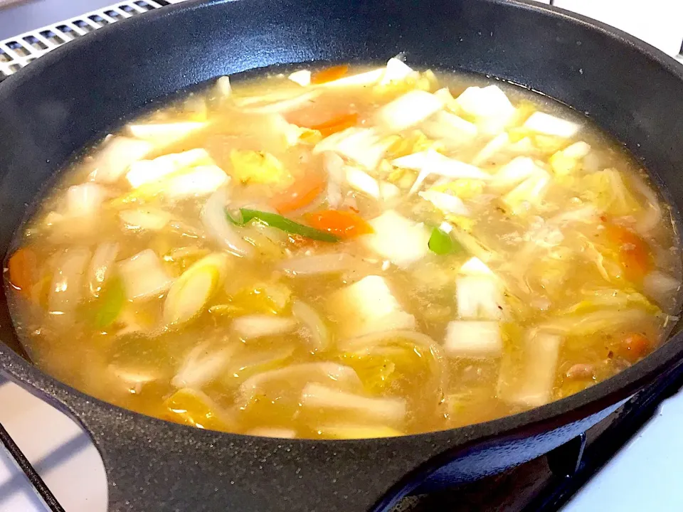 塩麻婆豆腐丼！
野菜いっぱい入り(^^)|Yukihiko Ishidaさん