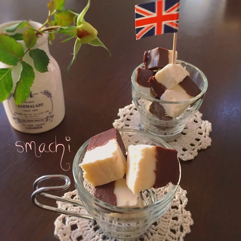 Snapdishの料理写真:なめらか生チョコチーズキューブ＊|まち＊さん