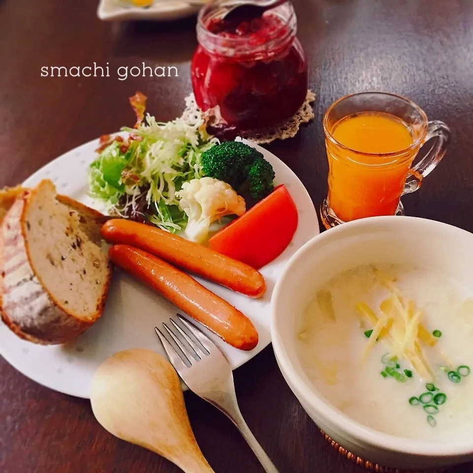 Snapdishの料理写真:朝ごはん＊|まち＊さん