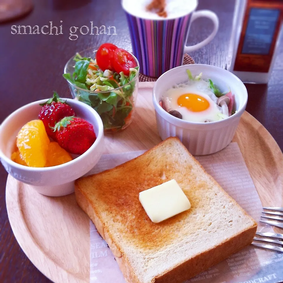 Snapdishの料理写真:朝ごはん♡|まち＊さん