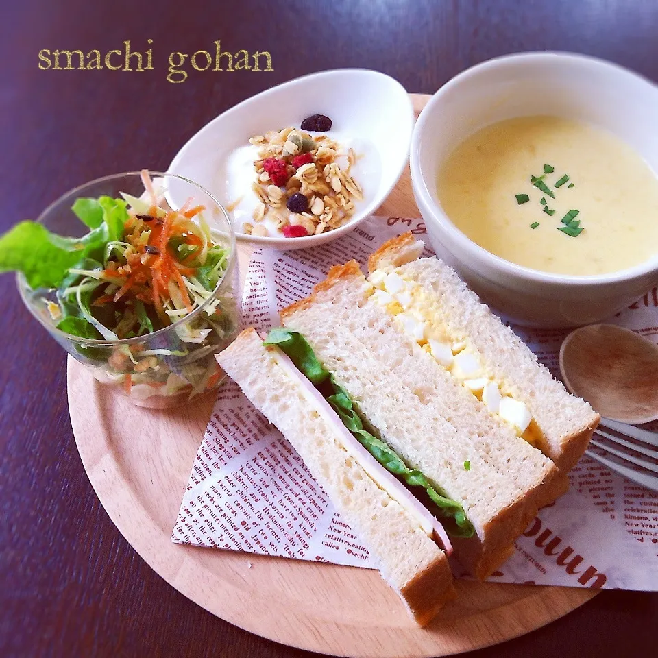 Snapdishの料理写真:今日の朝ごはん❤️|まち＊さん