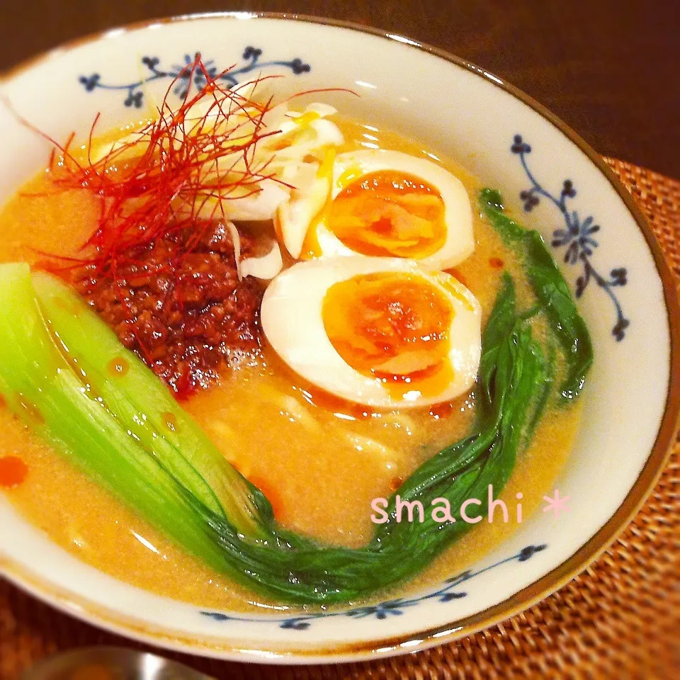 Snapdishの料理写真:ピリ辛担々麺♡|まち＊さん