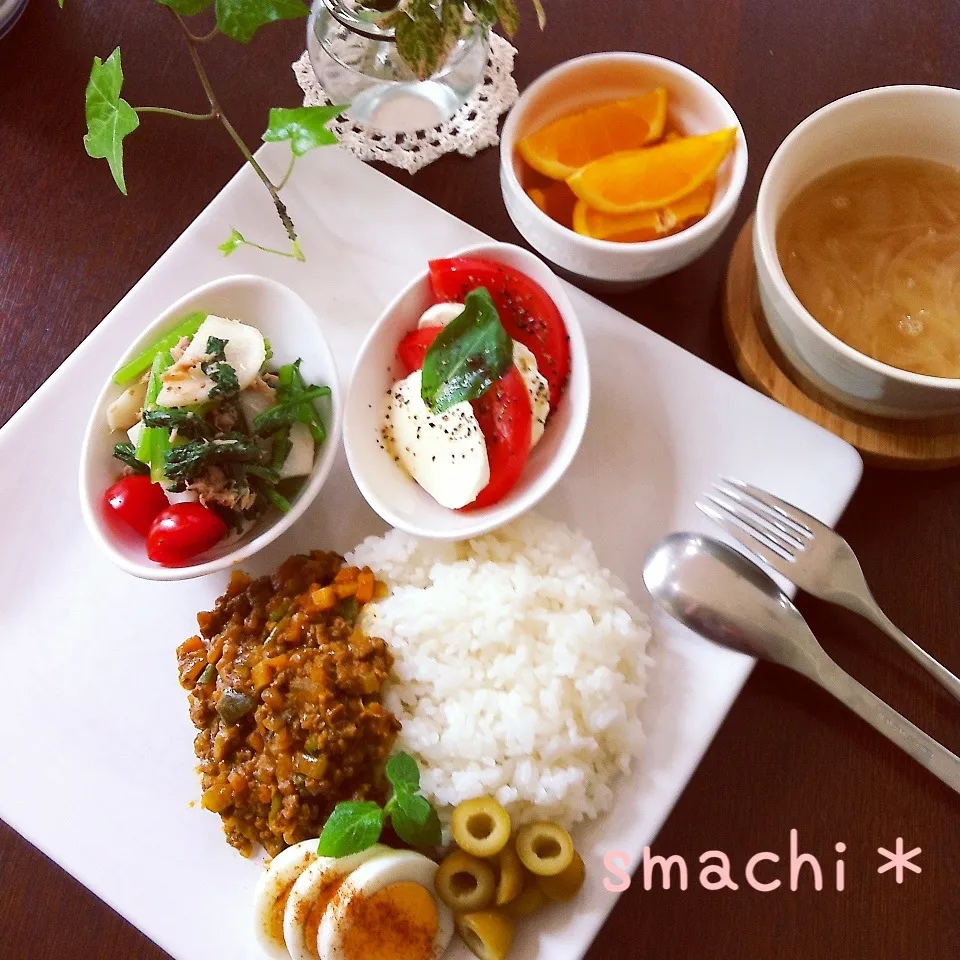 Snapdishの料理写真:ワンプレートランチ♡|まち＊さん