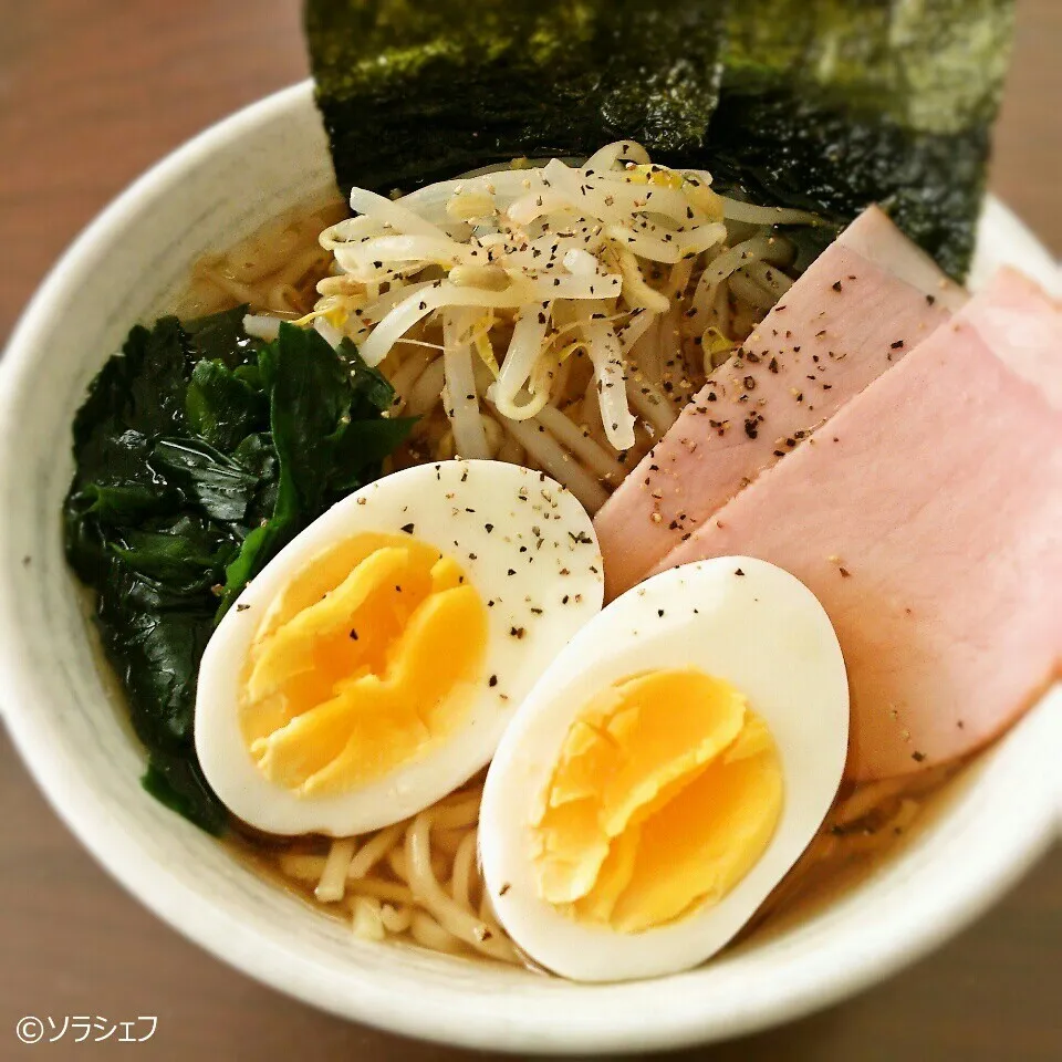 ソラシェフの昼ご飯 醤油ラーメン|ソラシェフさん