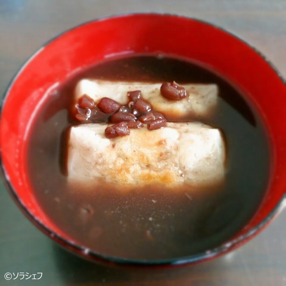 ソラシェフの朝ご飯 おしるこ|ソラシェフさん